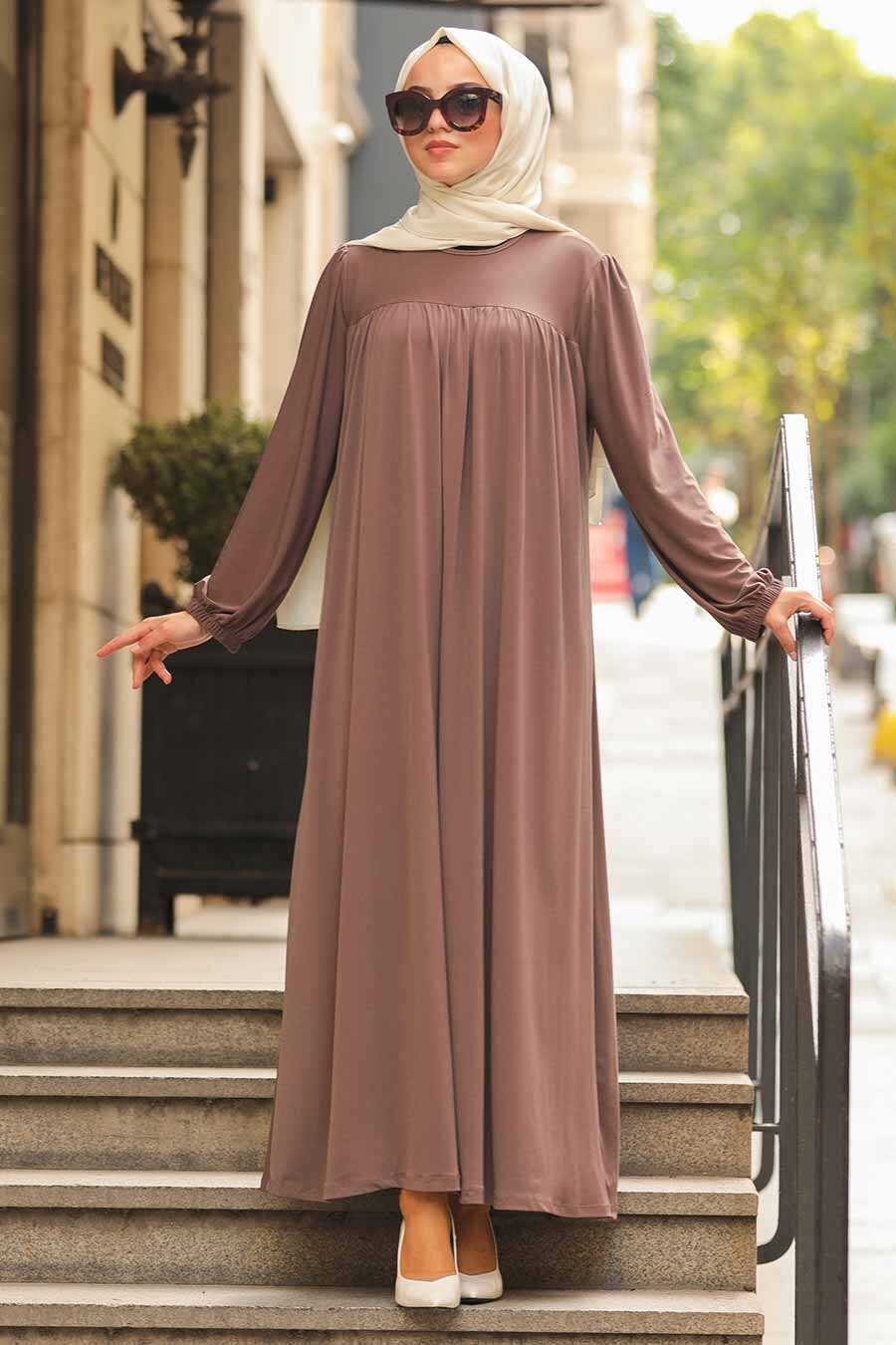 Mink Hihab Dress 5174V - Neva-style.com