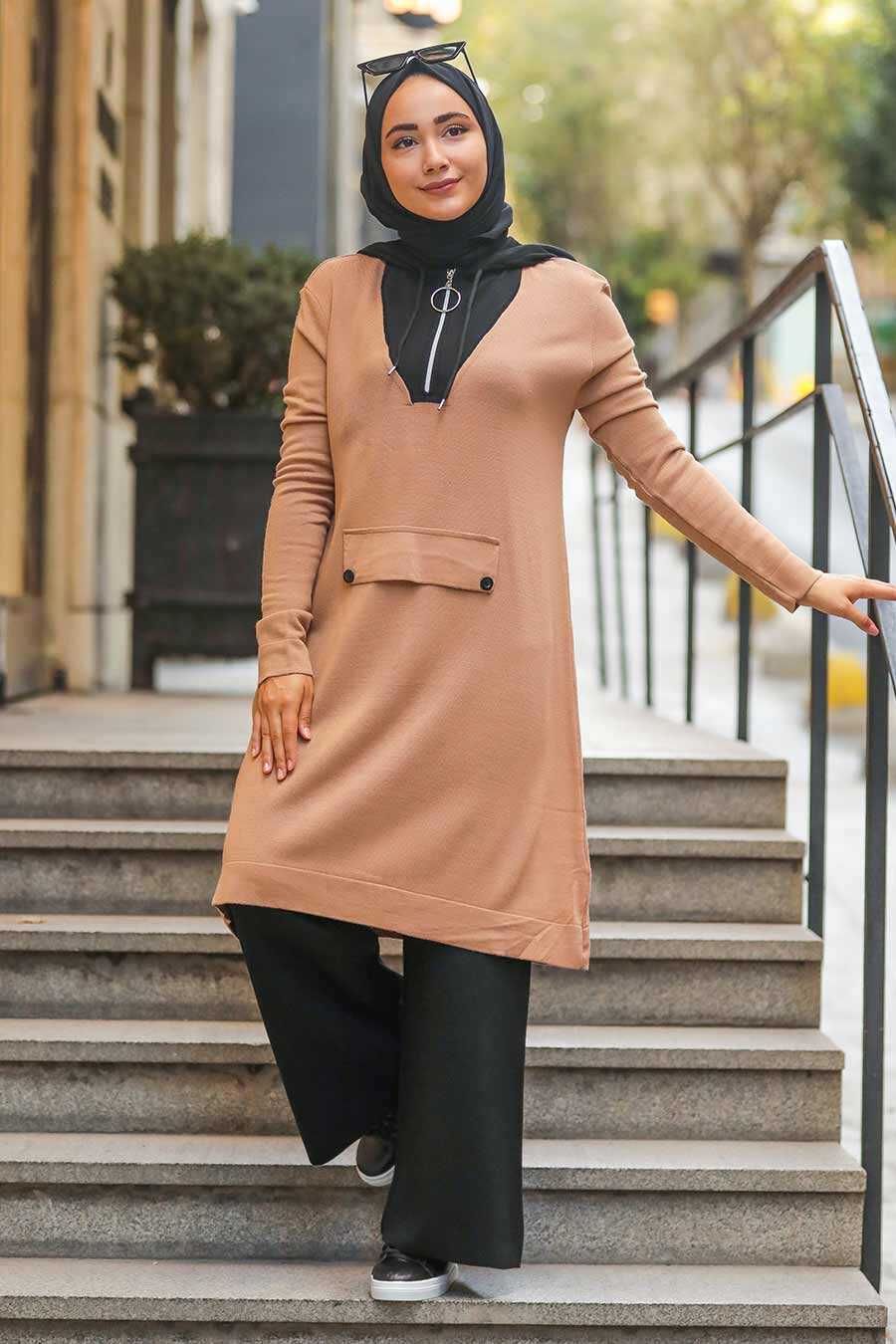 Mink Hijab Suit 7810V - Neva-style.com