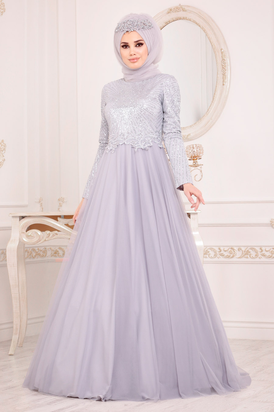 evening gown hijab