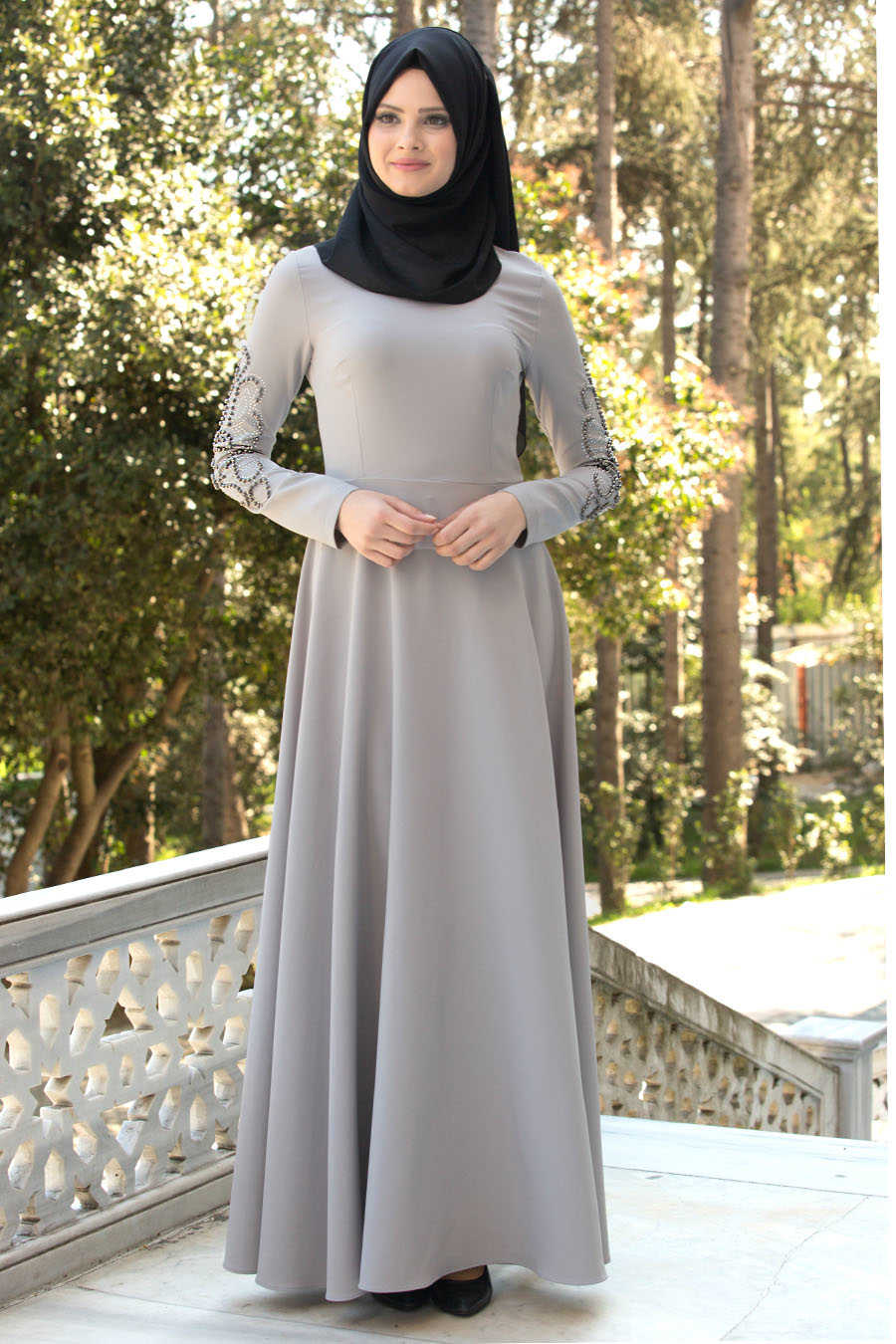 hijab gown style